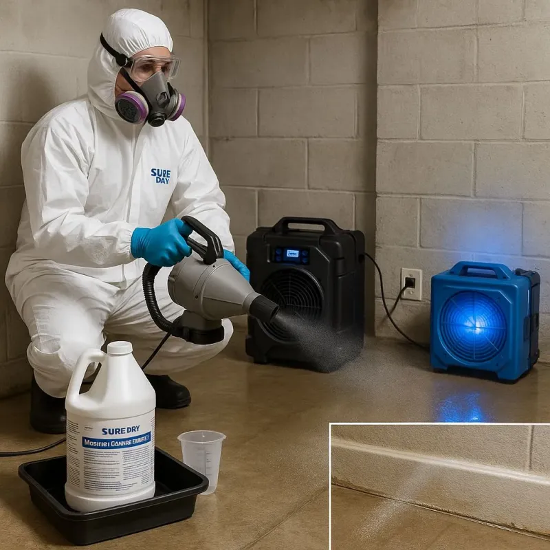 Sanitization and Odor Removal process in Westmoreland, NH